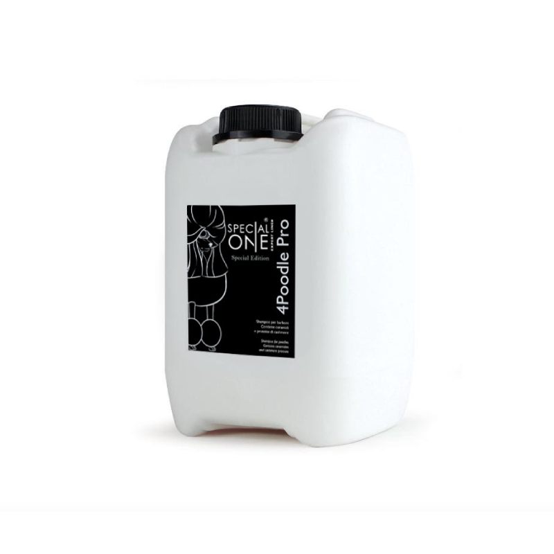 Shampoo für Hunde Specialone, 4Poodle Pro, 1000 ml - Volumen: 5000 ml